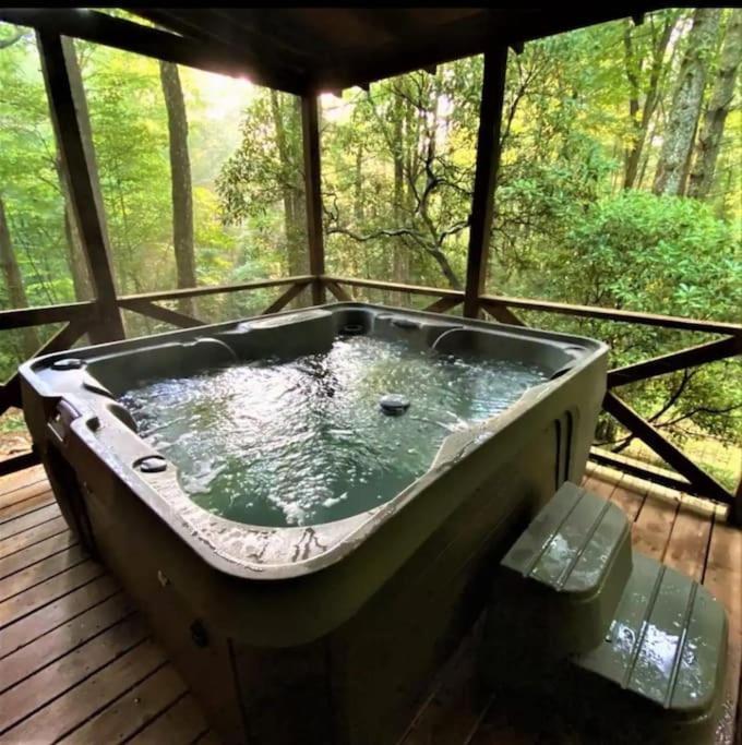 Bear Den Bungalow With Hot Tub Near Blue Ridge And 엘리제이 외부 사진